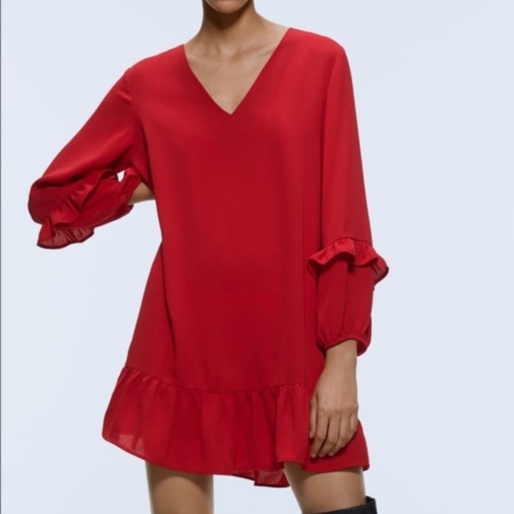 Red Zara Dress
